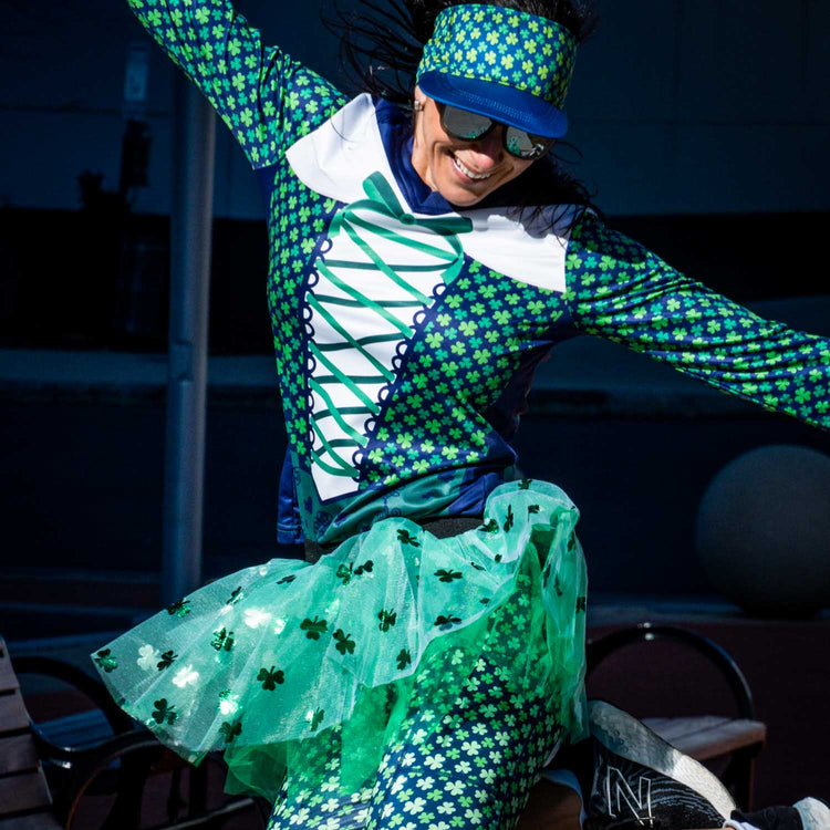 Runners Tutu - Glitter Shamrock