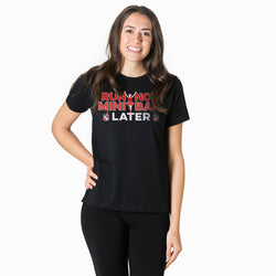 Running Short Sleeve T-Shirt - Run Now Mini Bar Later