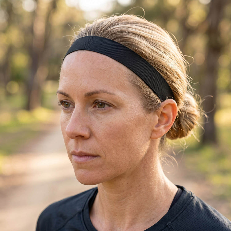 Running Juliband Non-Slip Deluxe Headband - Black