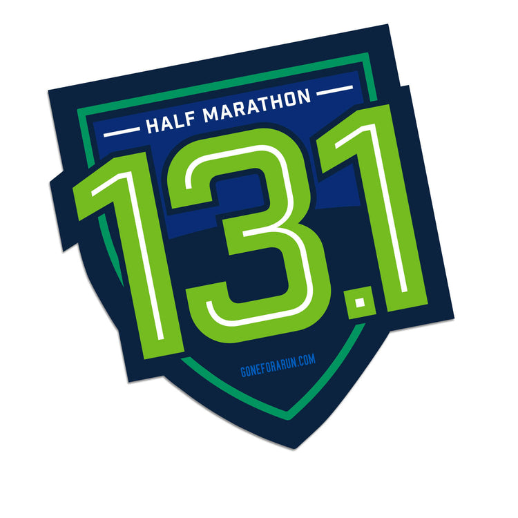 GFAR Running Sticker - 13.1 Badge