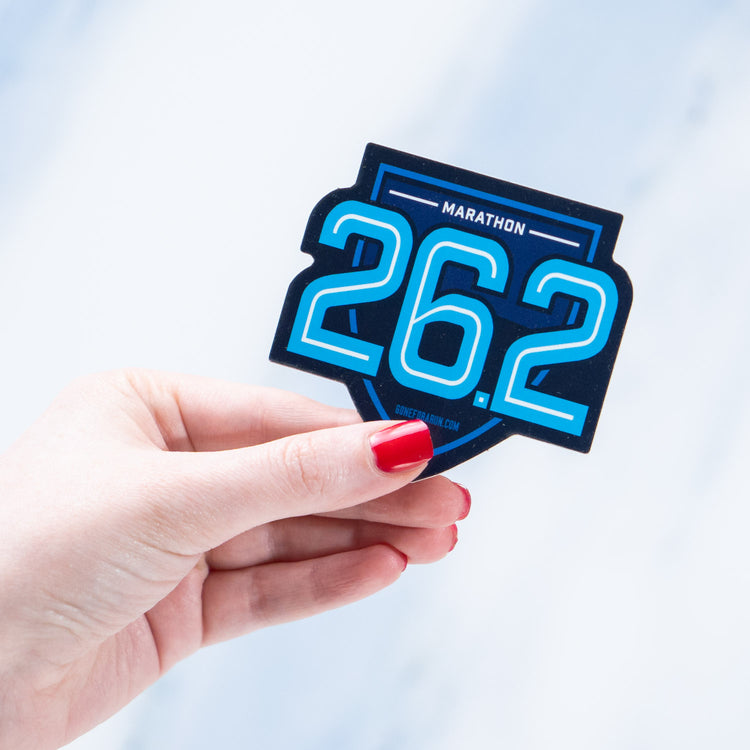 GFAR Running Sticker - 26.2 Badge