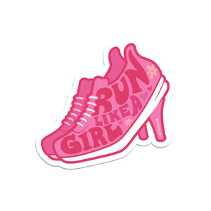 GFAR Running Sticker - Run Like A Girl