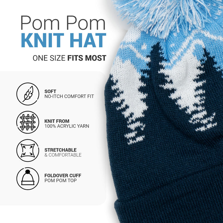 Running Knit Hat - Mountain Call