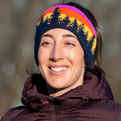 Running Knit Headband - Happy Hour