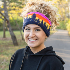 Running Knit Headband - Happy Hour