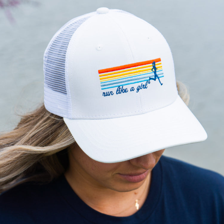 Running Trucker Hat - Run Like a Girl®