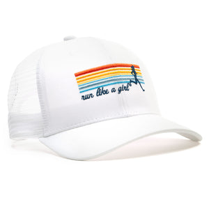 Running Trucker Hat - Run Like a Girl®