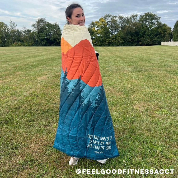 RunTechnology® Puffle Blanket - Into the Forest