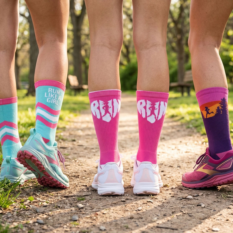 Socrates® Mid-Calf Performance Sock Set - Happy Hour