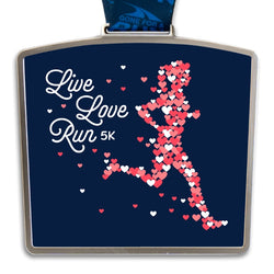 Virtual Race Live Love Run 5K (2024) Gone For a Run