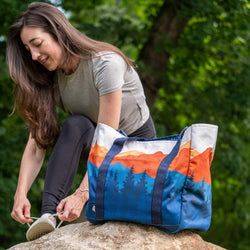Running Tote Bag - Into the Forest