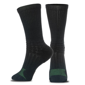 RunTechnology® Performance Mid-Calf Socks - Black