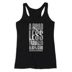 Women's Everyday Tank Top - A Road Less Traveled - Marathoner