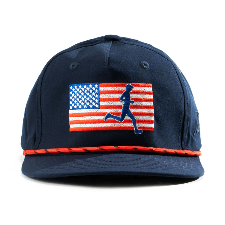 Running Rope Hat - Running the USA