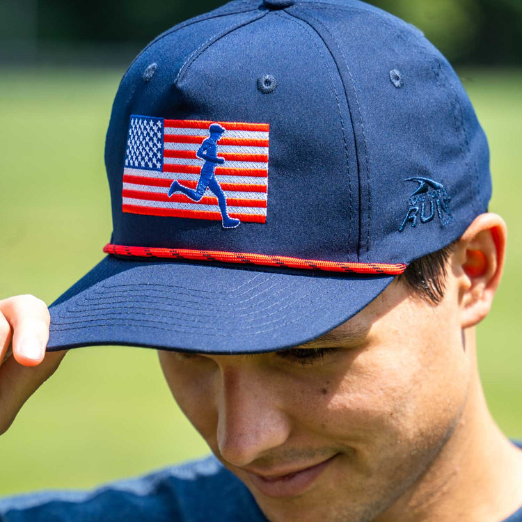 Running Rope Hat - Running the USA