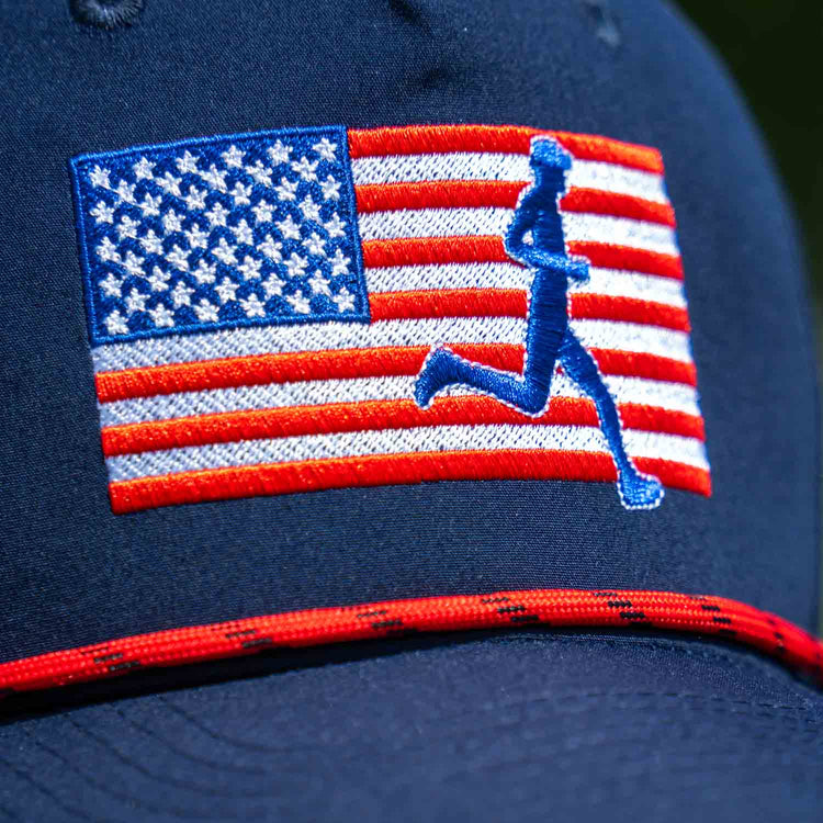 Running Rope Hat - Running the USA