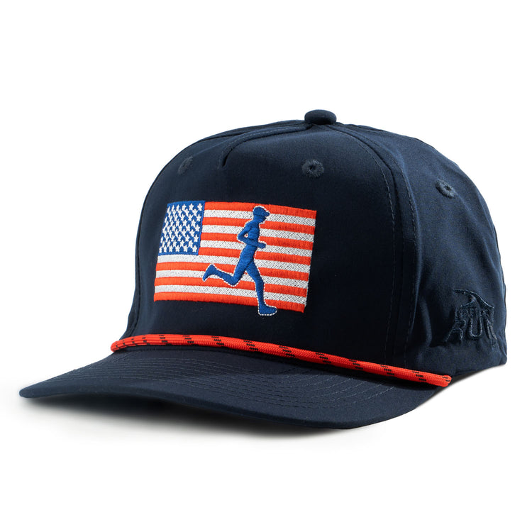 Running Rope Hat - Running the USA