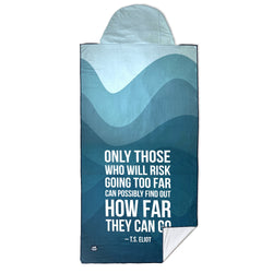RunTechnology® Athletic Moisture-Wicking Towel Car Seat Cover - Only Those Who Risk Going Too Far