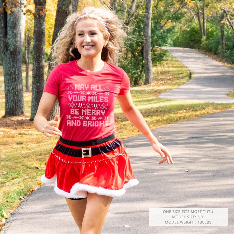 Running Tutu Skirt - Mrs. Claus