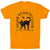 Running Short Sleeve T-Shirt - Salem Running Club [Adult Medium/Orange] - SS