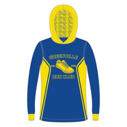 Running Lightweight Long Sleeve ShieldDri Hoodie - Custom