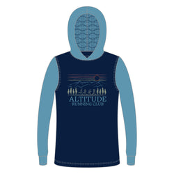 Running Lightweight Long Sleeve ShieldDri Hoodie - Custom