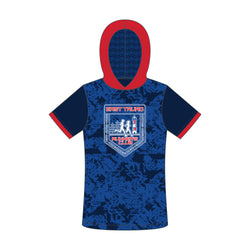 Running Lightweight Short Sleeve ShieldDri Hoodie - Custom