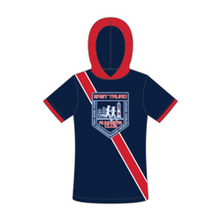 Running Lightweight Short Sleeve ShieldDri Hoodie - Custom
