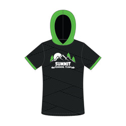 Running Lightweight Short Sleeve ShieldDri Hoodie - Custom