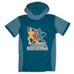 Running Lightweight Short Sleeve ShieldDri Hoodie - Custom