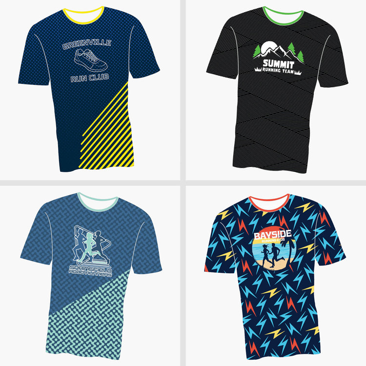 Running Short Sleeve Velocitee T-Shirt - Custom
