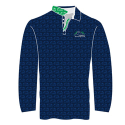 Runner's Long Sleeve Polo - Custom