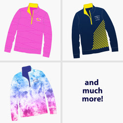 Runner's Elevate Quarter Zip - Custom