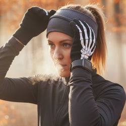 Running Gloves - Skeleton