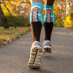 Woven Knee-High Socks - Oh Hello Ostrich Here