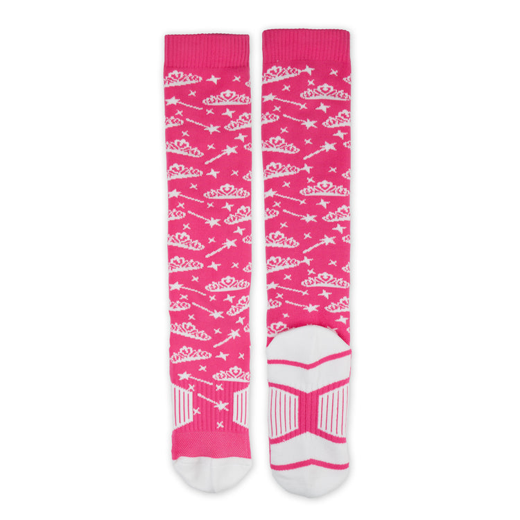 Woven Knee-High Socks - Princess
