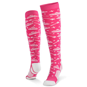 Woven Knee-High Socks - Princess