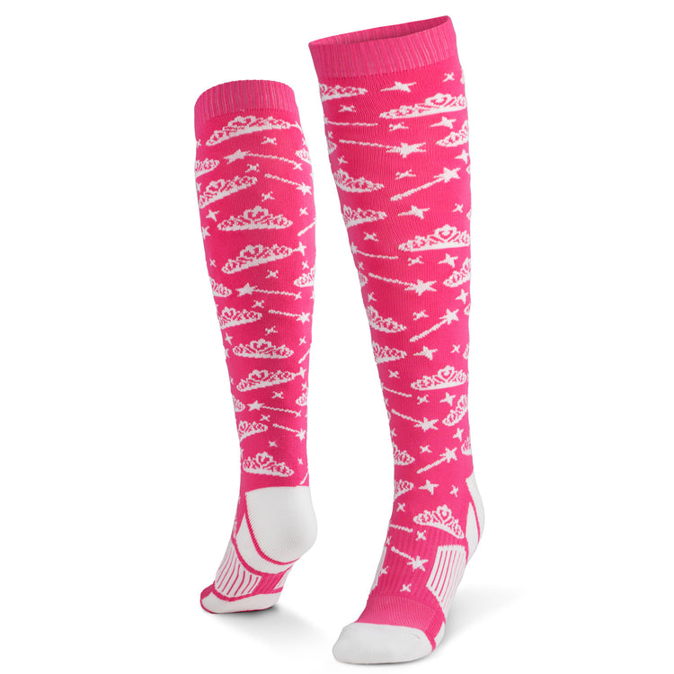 Woven Knee-High Socks - Princess