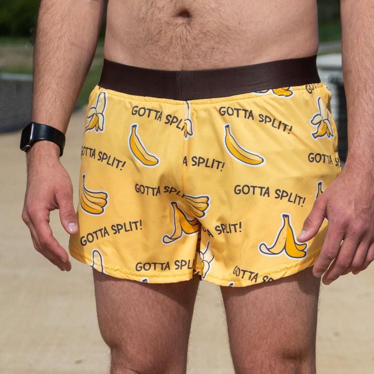 Running Streaker Shorts - Gotta Split 4" Inseam - Mens