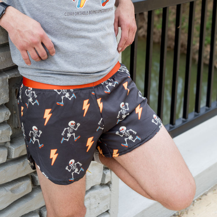 Running Streaker Shorts - Skelly 4" Inseam - Mens
