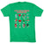 Running Short Sleeve T-Shirt - The 12 Miles of Christmas [Adult Small/Green] - SS
