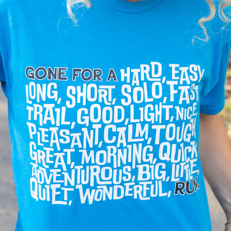 Running Short Sleeve T-Shirt - Gone For a ___ Run