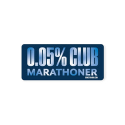 Running Sticker - 0.05% Marathon Club
