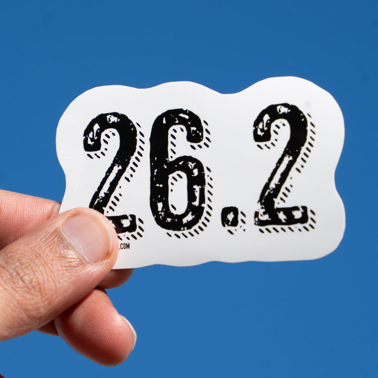 GFAR Running Sticker - 26.2