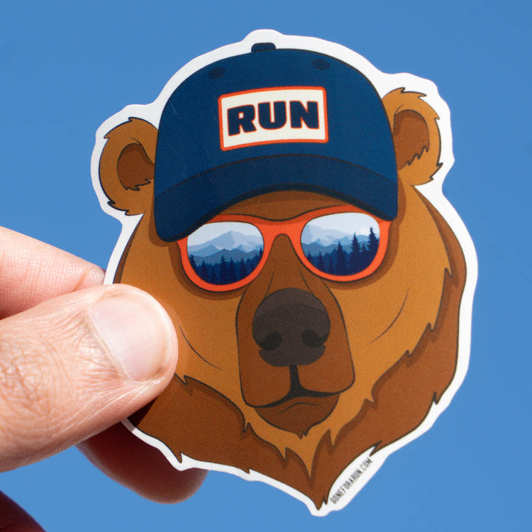 GFAR Running Sticker - Bear Run