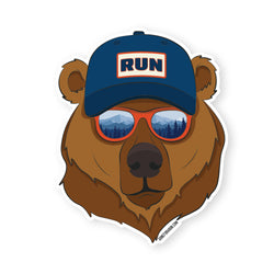 Running Sticker - Bear Run
