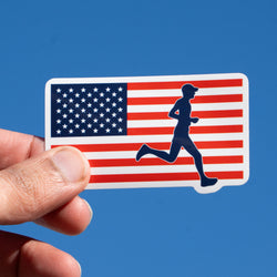 Running One Sticker Running Sticker - American Runner
