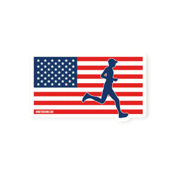 Running One Sticker Running Sticker - American Runner