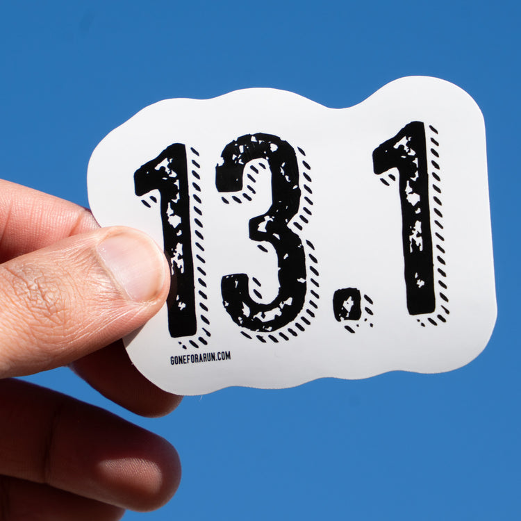 Running Sticker - 13.1