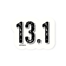 Running Sticker - 13.1